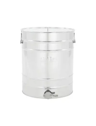 Maturator de miere din inox 50 l (70 kg), canea de inox si manere, CLASSIC