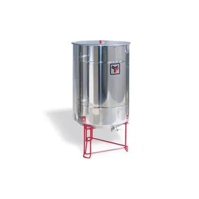 Maturator miere inox 500 kg cu fund conic si canea inox – ZERO, Lega