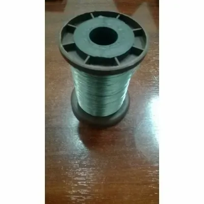 Sarma zincata bobina 250g, diametru 0.45 mm picture - 2