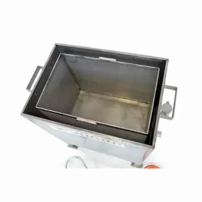 Topitor de ceara cu aburi din inox cu arzator, mare, Konigin picture - 2