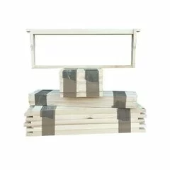 Rame stupi 1/2 tei PRACTIC pentru faguri plastic sau ceara - pachet 25 buc