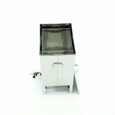 Topitor de ceara cu aburi din inox cu arzator, pentru 9-12 rame, Lyson picture - 2