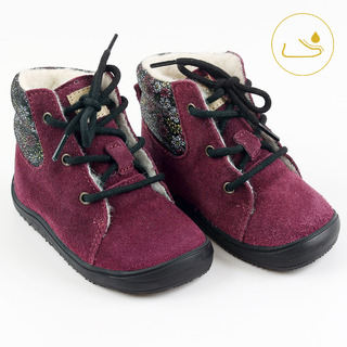 Barefoot boots BEETLE – Cardinal 19–23 EU