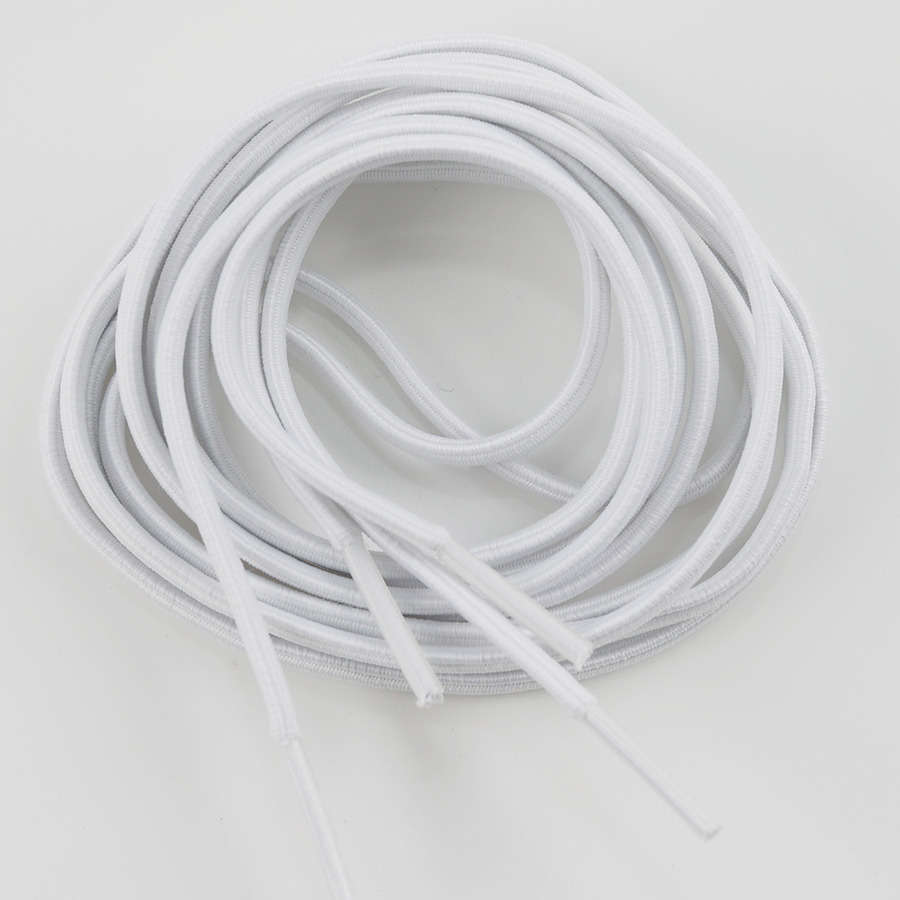 White on sale elastic laces