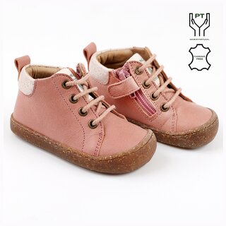 Mid-cut boots MARBLE - Pink