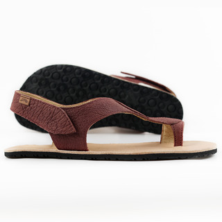 OUTLET Barefoot sandals SOUL V2 - Bordeaux picture - 3