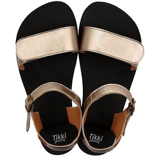 OUTLET Vegan sandals VIBE V1 Gold