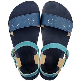 Barefoot sandals VIBE V1 - Infinity Blue picture - 2