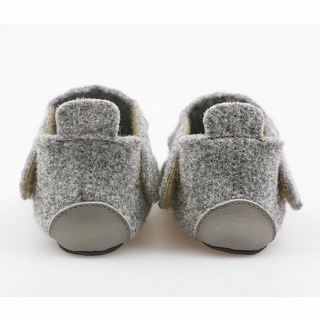 Wool slippers ZIGGY V2- Raccoon 18-40 EU picture - 4