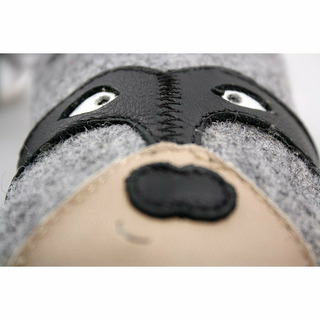 Wool slippers ZIGGY V2- Raccoon 18-40 EU picture - 5