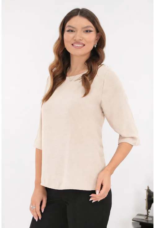 Bluza lejera uni crem