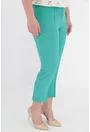 Pantaloni office aqua 7/8