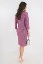 Rochie de ocazie roz cu glitter