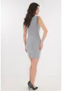 Rochie de ocazie din lurex cu strasuri