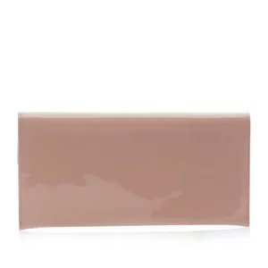 Geanta plic eleganta din piele naturala - 4015 Nude  Lac