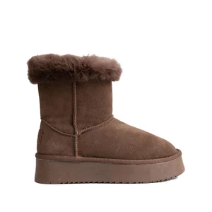 Ghete damă din piele naturală  -  42015 Maro Velur