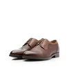 Pantofi barbati eleganti din piele naturala Leofex- 525 Cognac Box