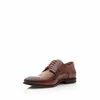 Pantofi barbati eleganti din piele naturala,Leofex - 583 Cognac Box
