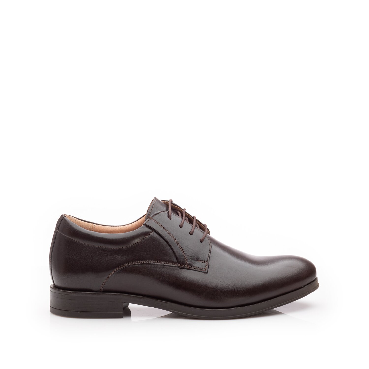 Pantofi barbati eleganti din piele naturala Leofex - 930-1 Maro Box
