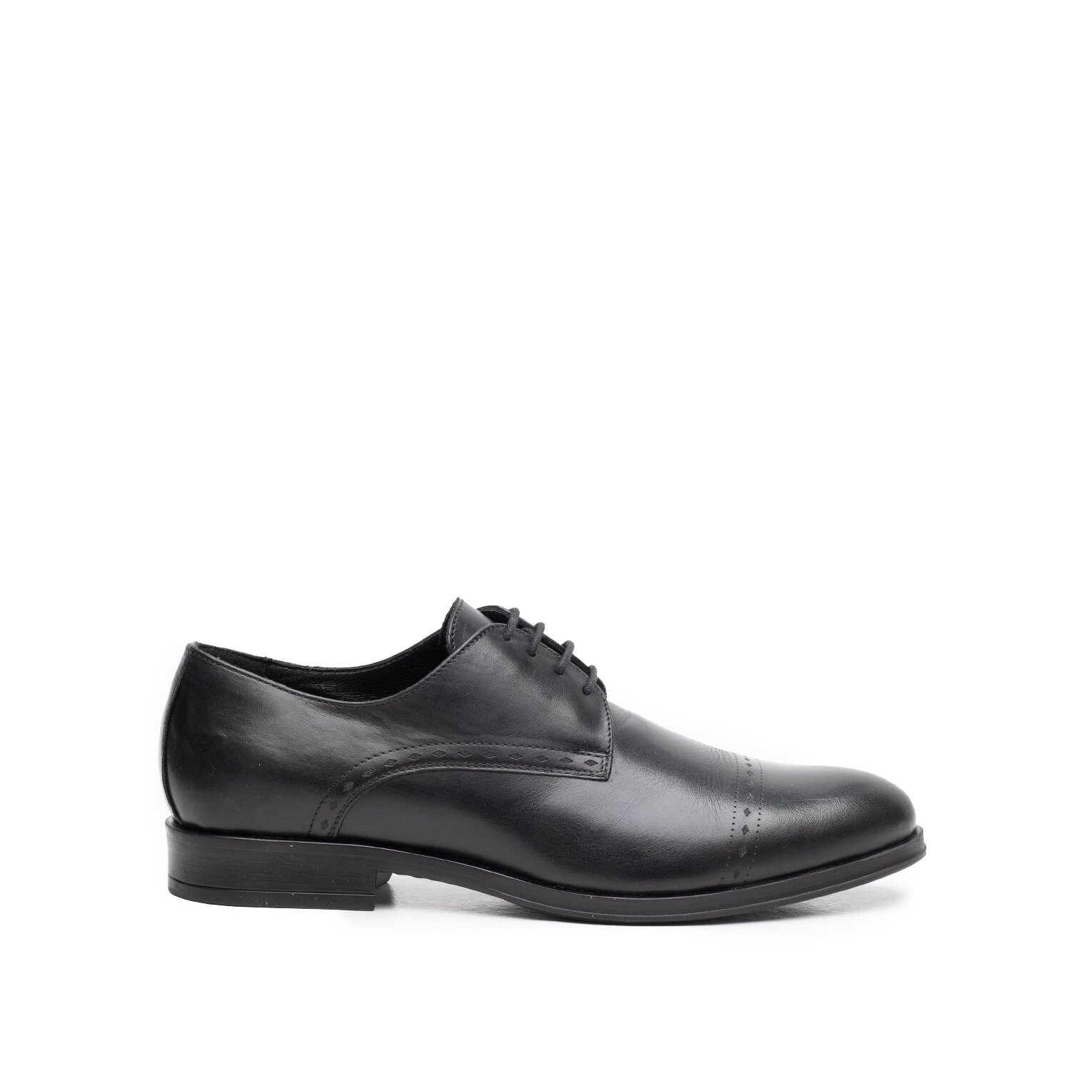 Pantofi barbati eleganti din piele naturala Leofex – 931-1 Negru Box 931-1 imagine noua 2022
