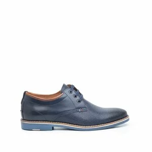 Pantofi casual barbati din piele naturala, Leofex - 787 blue box