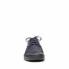 Pantofi casual barbati din piele naturala,Leofex - 918 Blue Nabuc