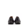 Pantofi casual barbati din piele naturala,Leofex - 918 Negru Box