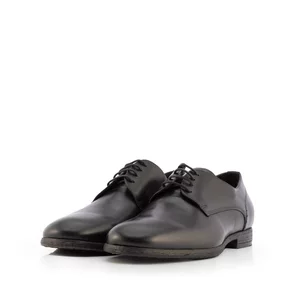 Pantofi casual bărbaţi din piele naturală, Leofex - MOSTRA TIBERIU 2 Negru Box