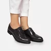Pantofi casual dama din piele naturala, Leofex - 021 Gri Lac