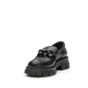 Pantofi casual dama din piele naturala,Leofex - 316 Negru Box