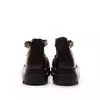 Pantofi casual decupați damă din piele naturală, Leofex - 038 Negru Box