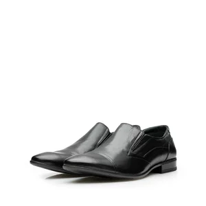 Pantofi eleganti barbati din piele naturala,Leofex - 110-2 negru box