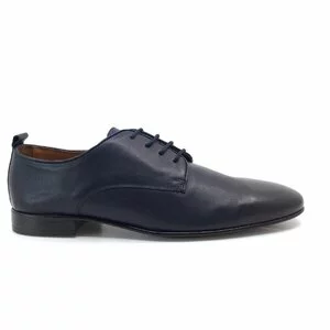 Pantofi eleganti barbati din piele naturala,Leofex - 112-2 Blue box