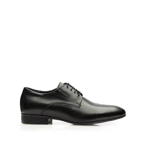 Pantofi eleganţi bărbaţi din piele naturală, Leofex - 522 x Negru Box