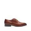 Pantofi eleganti barbati din piele naturala, Leofex - 575 cognac box