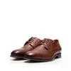 Pantofi eleganti barbati din piele naturala, Leofex - 575 cognac box
