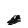 Pantofi eleganti barbati din piele naturala,Leofex - 692 negru lac+velur