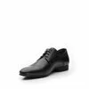 Pantofi eleganti barbati din piele naturala,Leofex - 896 negru box