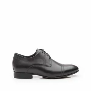 Pantofi eleganti barbati din piele naturala,Leofex - 896 negru box