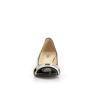 Pantofi eleganti dama din piele naturala  - 056 negru lac