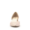 Pantofi eleganți damă din piele naturală - 2013 Nude Box Sidefat