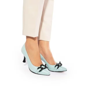 Pantofi eleganti dama din piele naturala - 21164 Azur Box