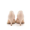 Pantofi eleganți damă din piele naturală - 2462 Nude Sidef Box