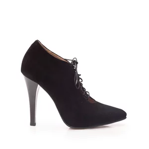 Pantofi eleganti dama din piele naturala - 58175 Negru Velur