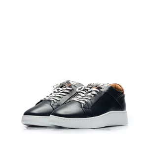 Pantofi sport bărbați din piele naturală, Leofex - 628 Blue Box
