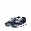 Pantofi sport barbati din piele naturala, Leofex - 670 Blue Box Velur