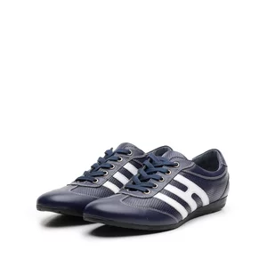 Pantofi sport dama din piele naturala, Leofex- 552 S Blue box