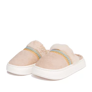 Papuci de casă damă, Filippo  - 3600 Bej