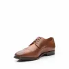 Pantofi eleganti barbati din piele naturala, Leofex - 510 Cognac box