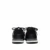 Pantofi sport barbati din piele naturala, Leofex - 668 Negru Box Velur